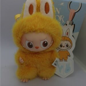 Pin for love ( Y ) Yellow Furry Key Holder